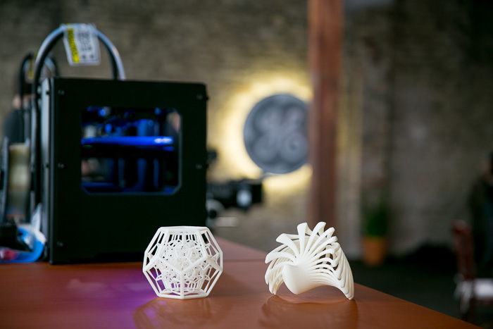 MakerBots 3D print results